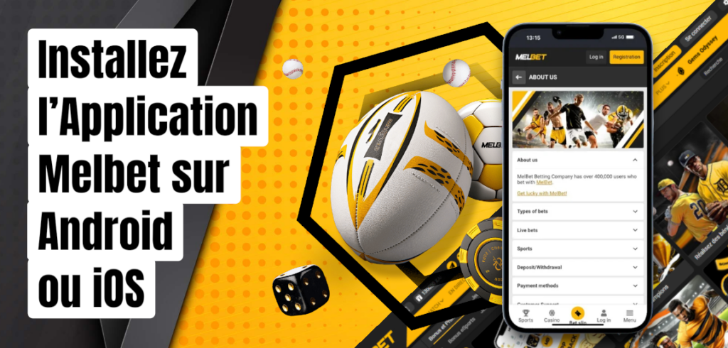 Application Melbet sur Android ou iOS 2026